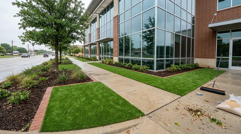 Commercial Artificial Grass Installation College Station